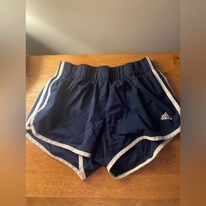 Navy athletic shorts, good condition